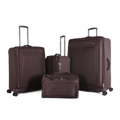 VICTORIA soft side spinner luggage 3PCS set+shoulder bag