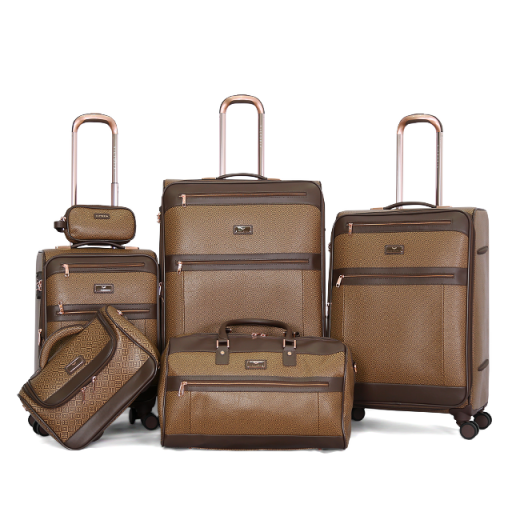 Victoria Trolley Bags 3 pcs set Spinners Luggage+shoulder bag+make up bag+money& cards bag.